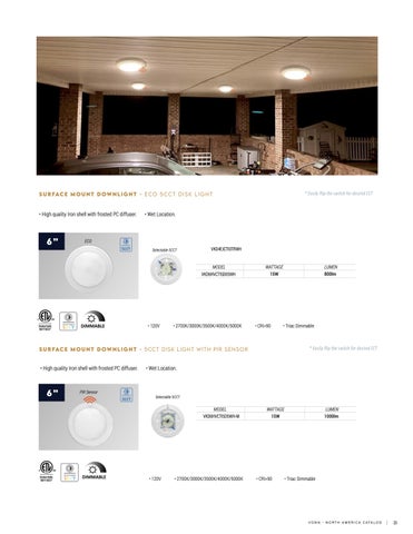 VonnLighting 灯饰目录 · Ecoline Downlights 第 23 页