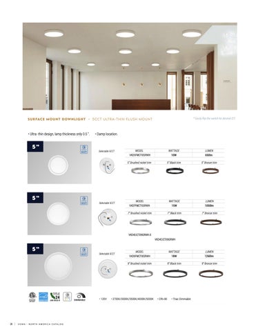 VonnLighting 灯饰目录 · Ecoline Downlights 第 24 页