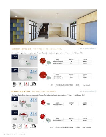 VonnLighting 灯饰目录 · Ecoline Downlights 第 8 页