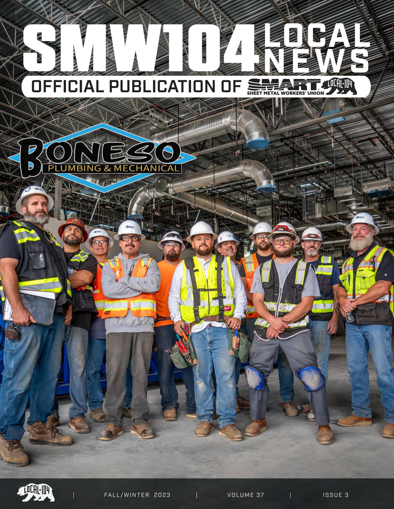 Fall/Winter 2023 SMW 104 Local News by Sheet Metal Local 104 - Issuu