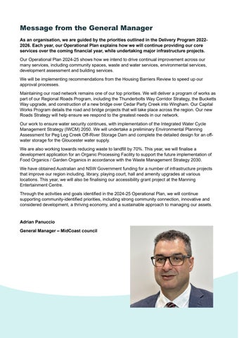 MidCoast Council Delivery Program and Operational Plan 第 7 页