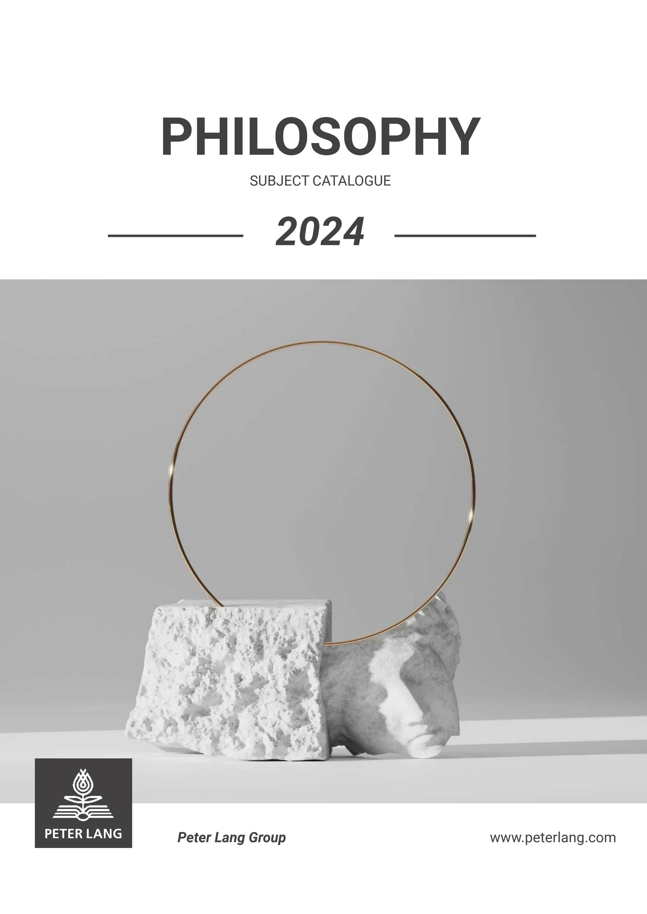 Philosophy 2024 by Peter Lang Publishing Group Issuu