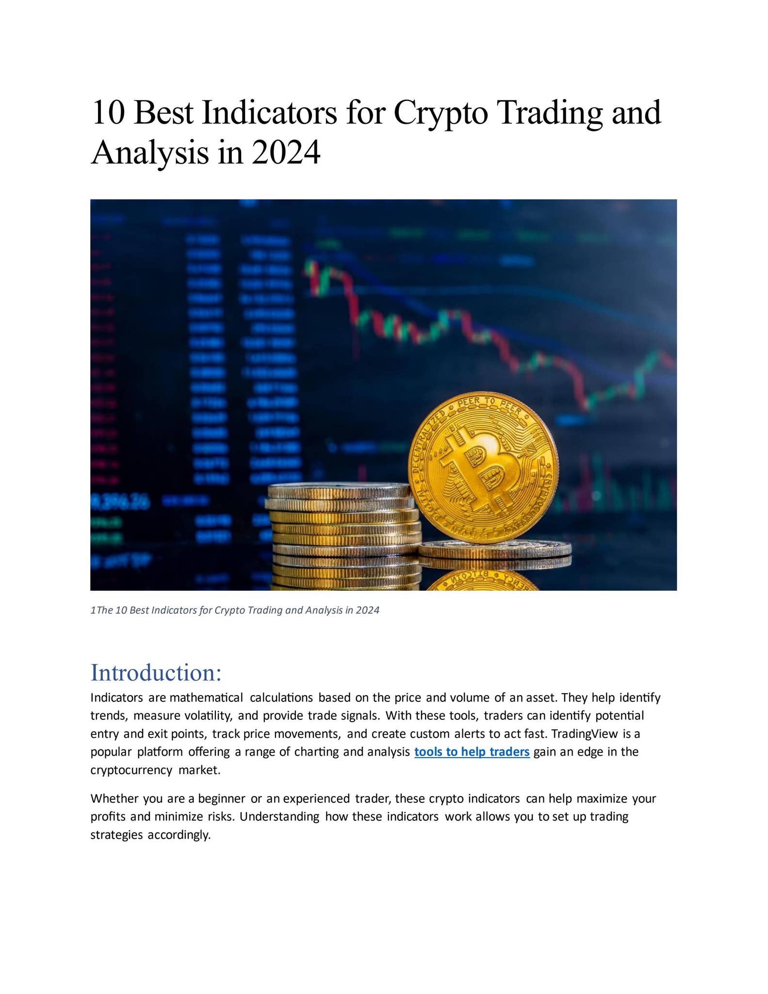 10 Best Indicators for Crypto Trading and Analysis in 2024 by Nathan John -  Issuu