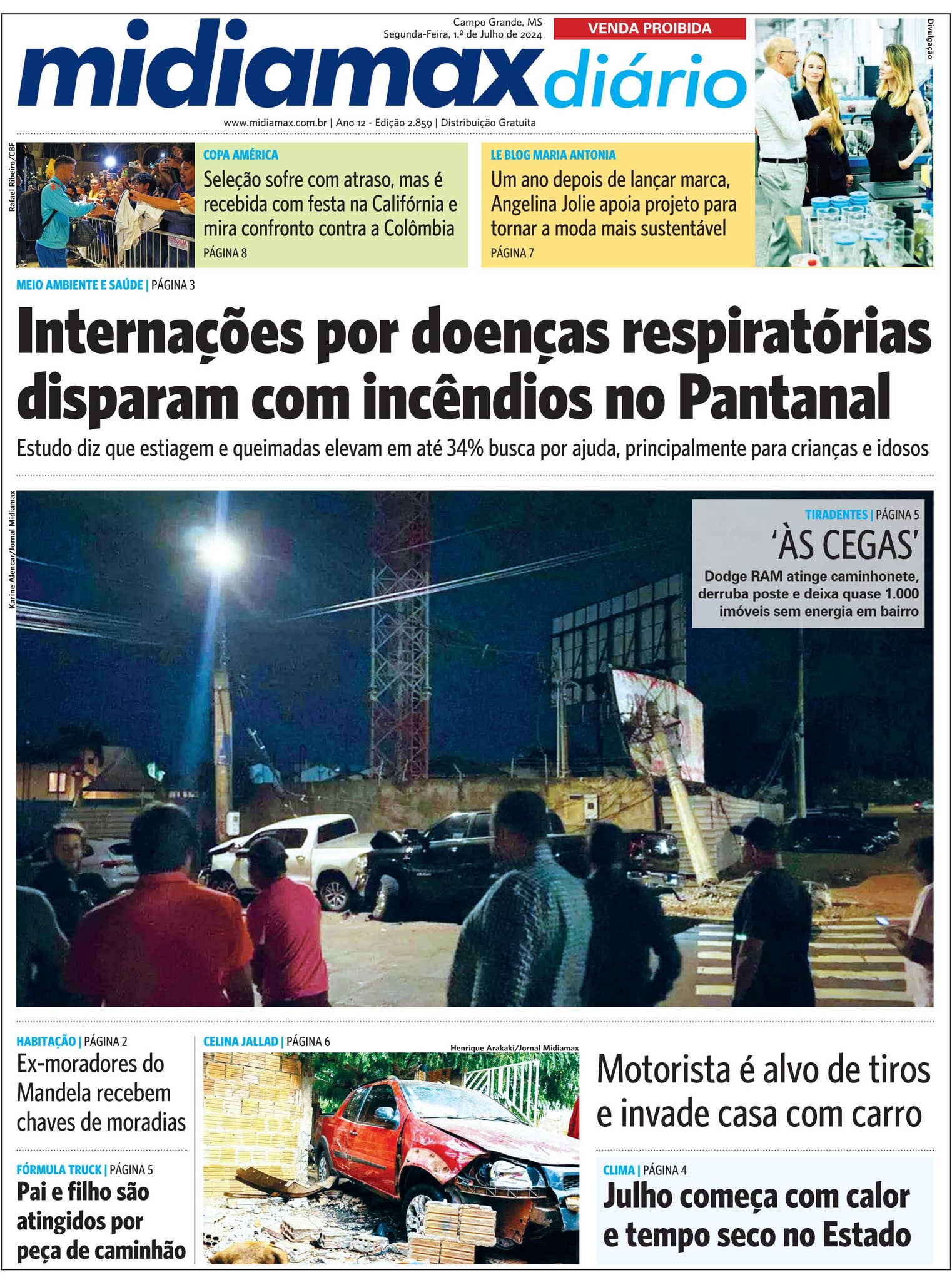 Midiamax Diário | 1.º de julho de 2024 | Internações por doenças  respiratórias disparam com incêndio by Jornal Midiamax - Issuu