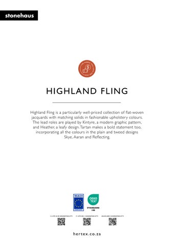 HertexHAUS Hertex Stonehaus Highland Fling Upholstery 灯饰产品集 第 4 页