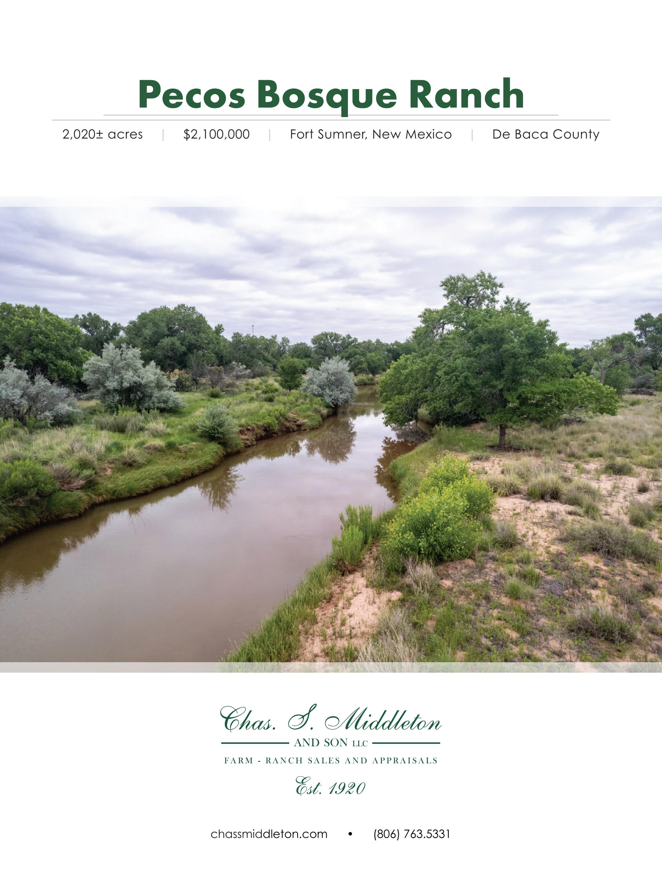 Pecos Bosque Ranch De Baca County, New Mexico by csmandson Issuu