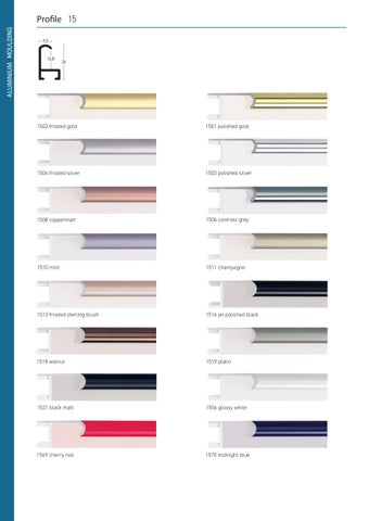 Go 玻璃 工程 Aluminium Mirror 型材灯 Selection 第 8 页