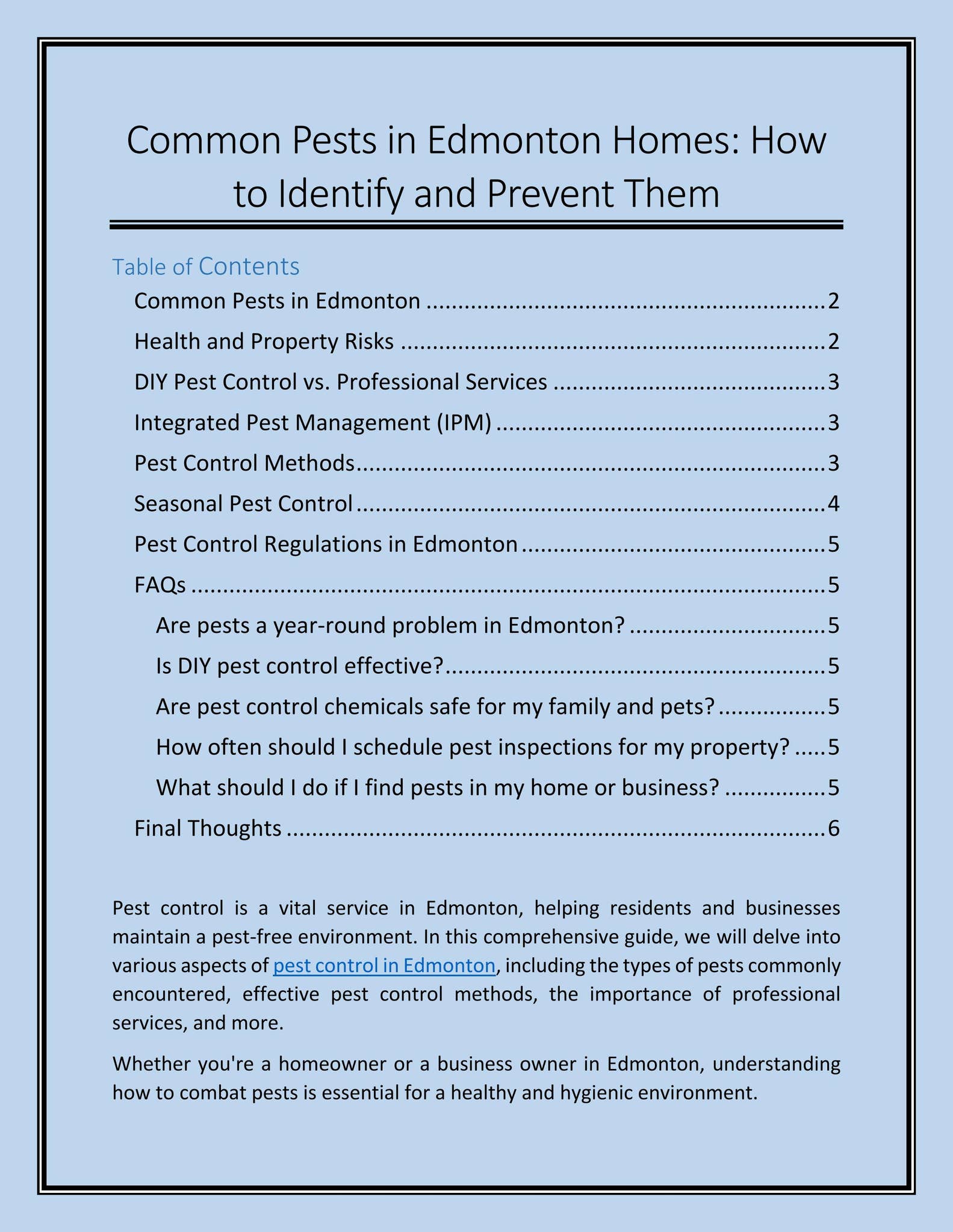 Pests Control Service by Web Cures Digital - Issuu
