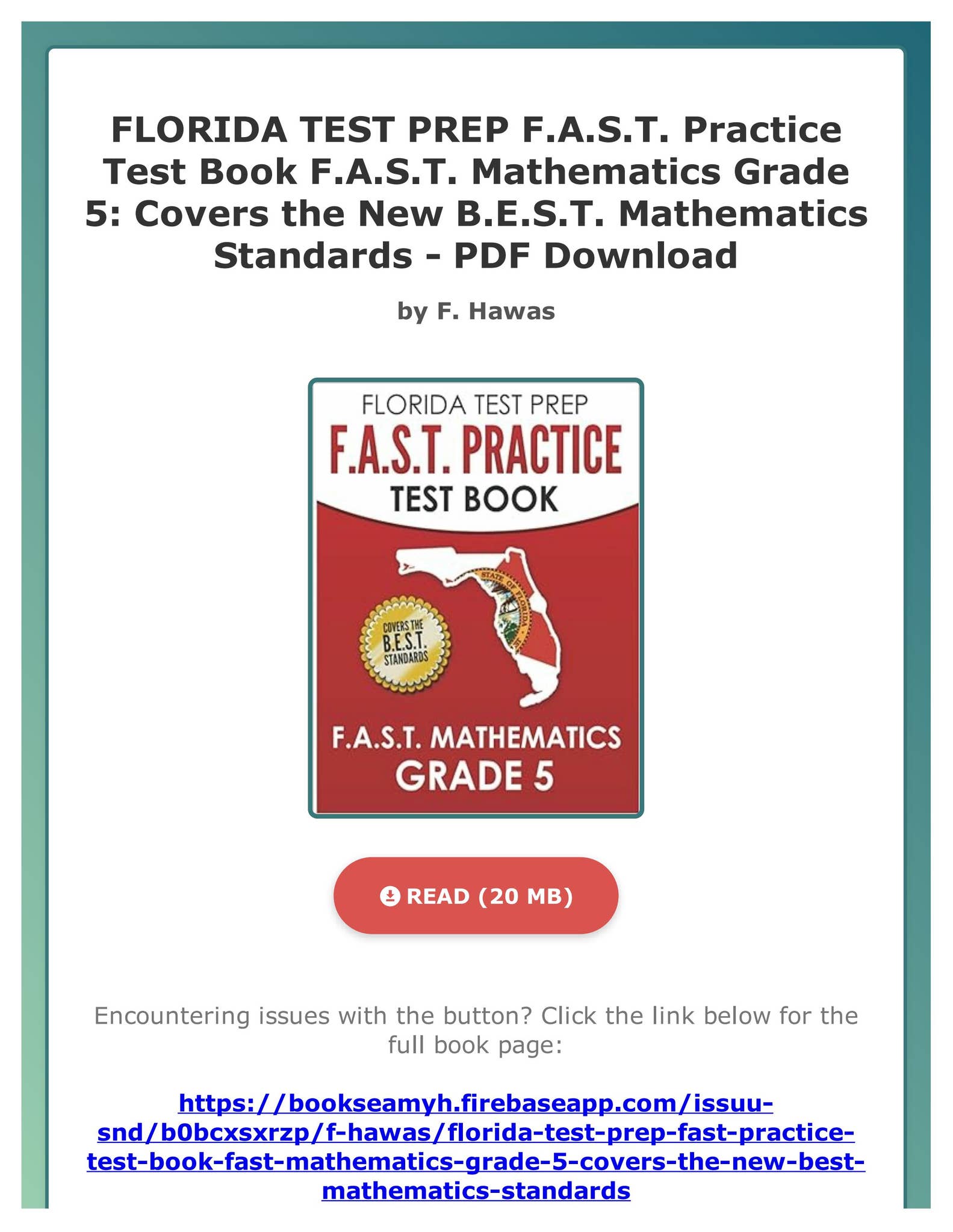 F.a.s.t Practice Test