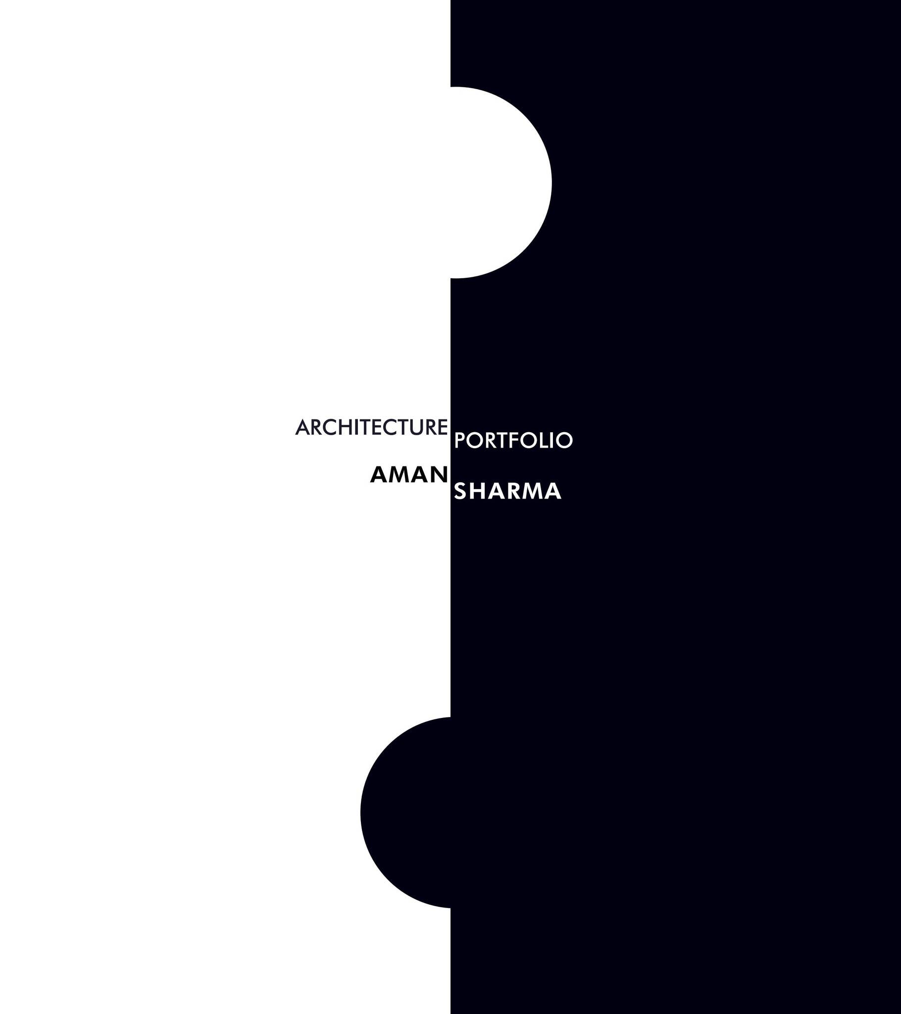 Aman Sharma | Architecture Portfolio 2024 by Aman Sharma - Issuu