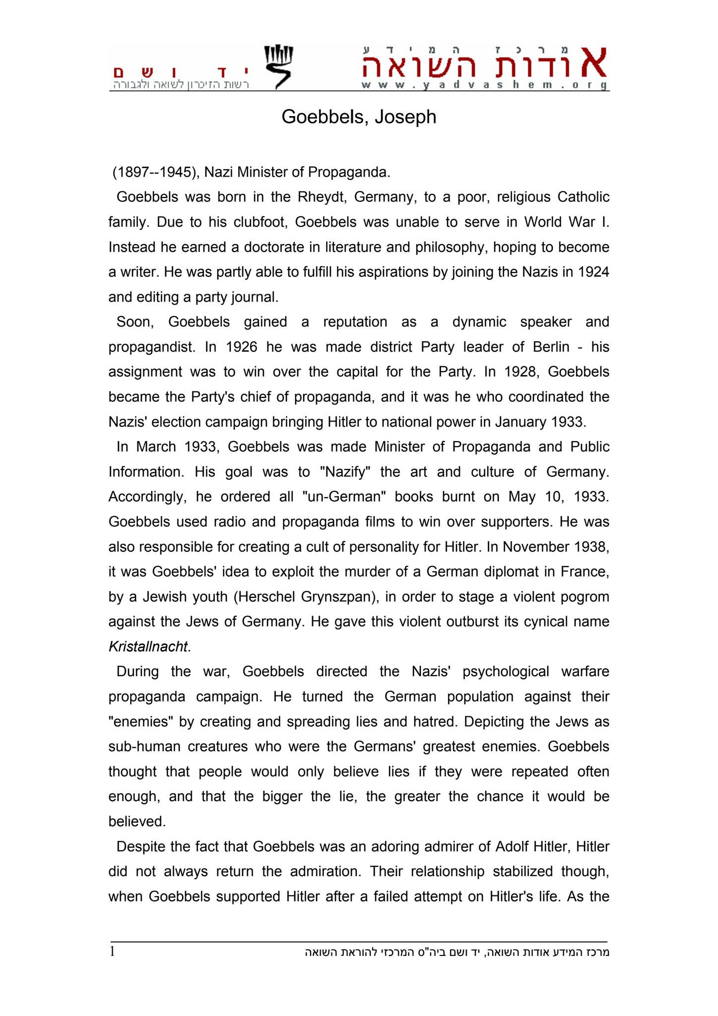 Goebbels By Demandside Issuu