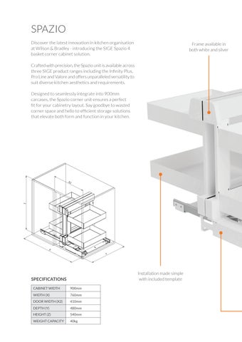 SIGE Spazio Corner Solution 第 4 页
