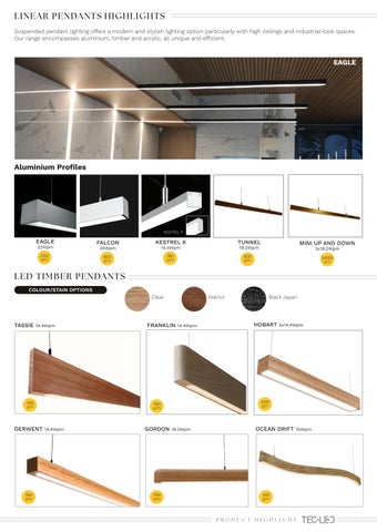 TecLED 灯饰目录 · Product Highlights 第 11 页