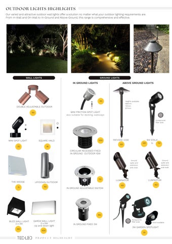 TecLED 灯饰目录 · Product Highlights 第 12 页