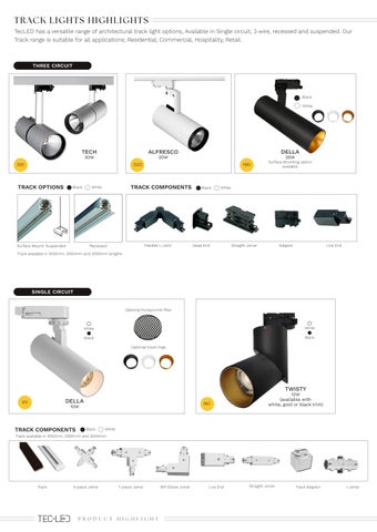 TecLED 灯饰目录 · Product Highlights 第 14 页