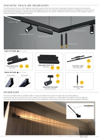 TecLED 灯饰目录 · Product Highlights 第 15 页