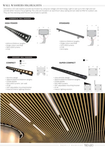 TecLED 灯饰目录 · Product Highlights 第 9 页