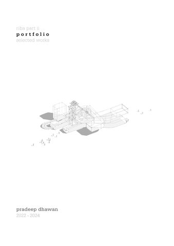 RIBA Part 2 Architecture Portfolio | Pradeep Dhawan by Pradeep Dhawan ...