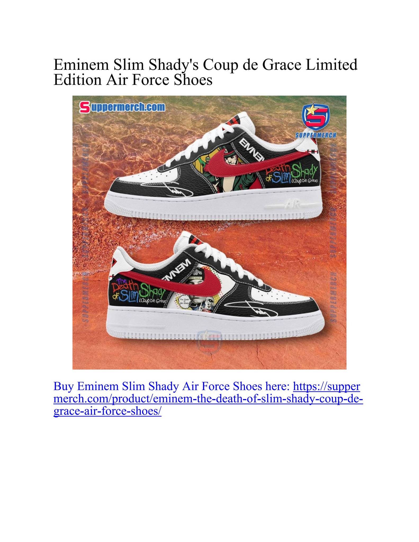 eminem limited edition shoes