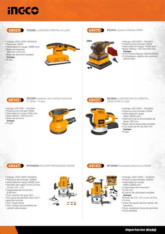CATALOGO INGCO ELECTRICO 册 1 第 20 页