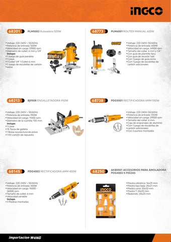 CATALOGO INGCO ELECTRICO 册 1 第 21 页