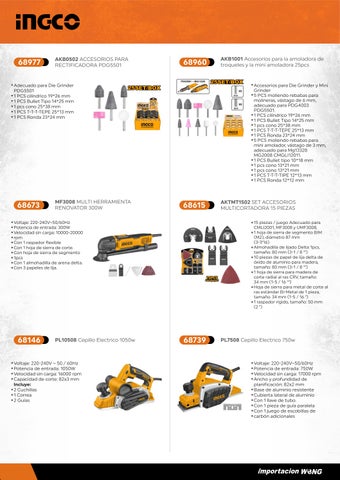CATALOGO INGCO ELECTRICO 册 1 第 22 页