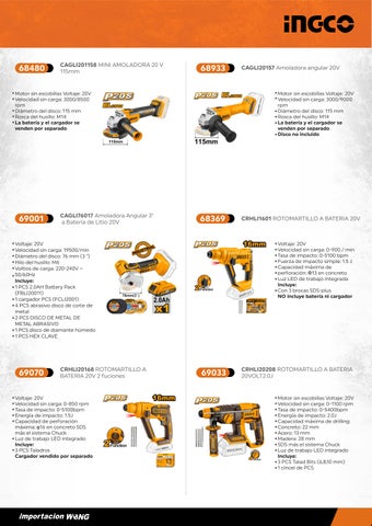 CATALOGO INGCO ELECTRICO 册 1 第 7 页