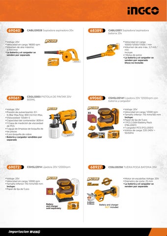 CATALOGO INGCO ELECTRICO 册 1 第 9 页