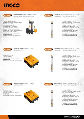 CATALOGO INGCO ELECTRICO 册 2 第 5 页