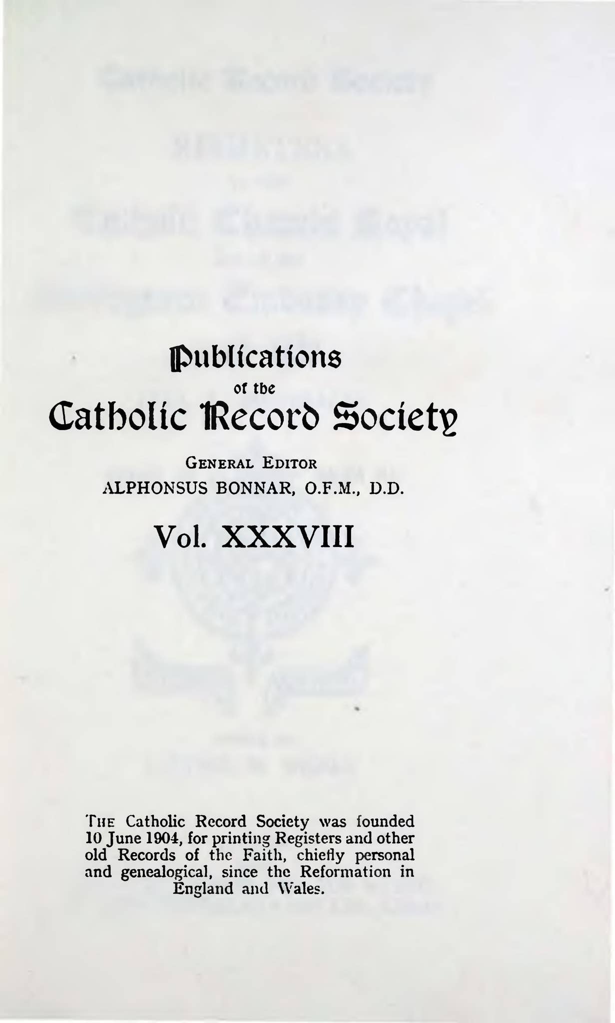 Records Volume 38: Registers of the Catholic Chapels Royal and the  Portuguese Embassy Chapel by The Catholic Record Society - Issuu, image size:1231x2048
