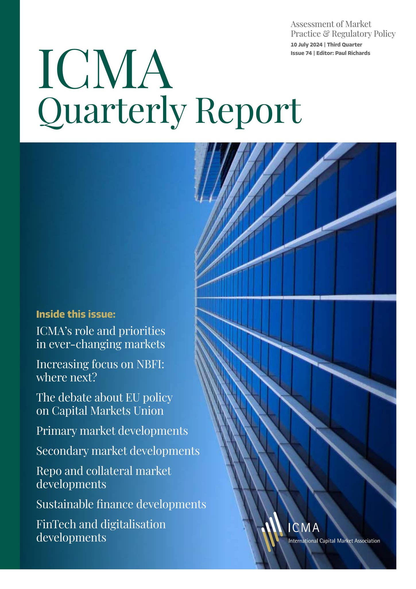 ICMA Quarterly Report Q3 2024 by ICMA - Issuu