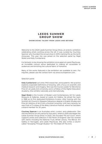 2024 LEEDS 夏季 GROUP SHOW 第 3 页
