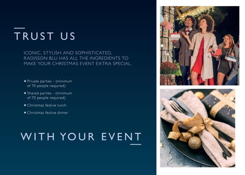 Festive 家具手册 2024 Radisson Blu 酒店 Bristol 第 7 页