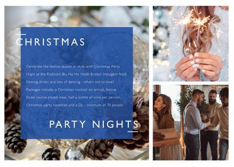 Festive 家具手册 2024 Radisson Blu 酒店 Bristol 第 8 页