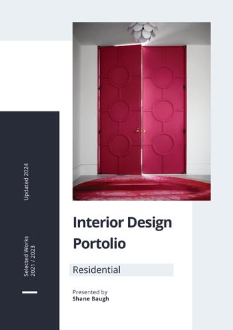 Interior Design Portfolio - Shane Baugh by shaneaustindesigns - Issuu