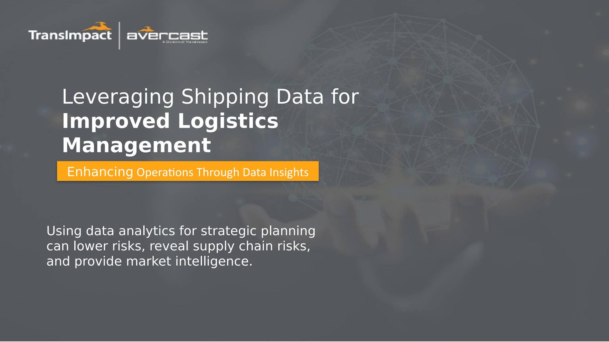 Implementation Data Import Transport Leveraging Shipping Data for Improved Logistics Management by ...