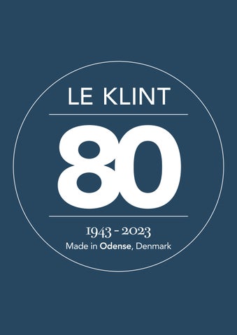 Le Klint 英文 - 灯饰目录 2023 第 2 页