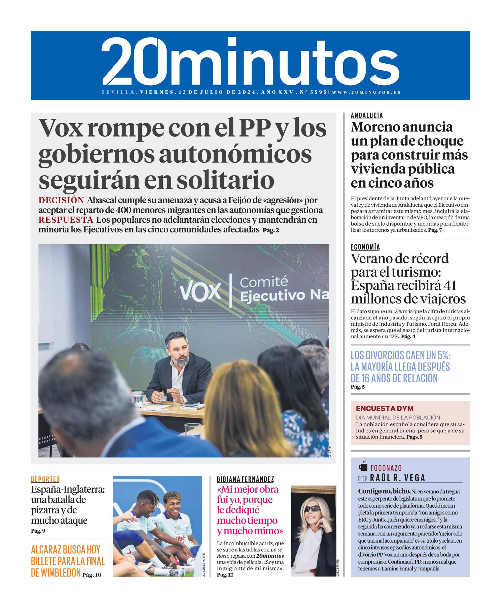20minutos Andalucía/Sevilla 12 de julio de 2024 by 20minutos - Issuu