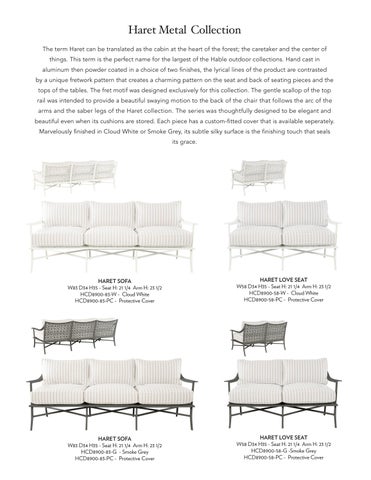 2024 Hickory Chair Hable 户外 目录 第 4 页