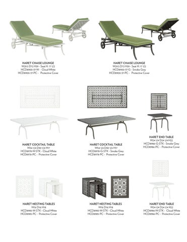 2024 Hickory Chair Hable 户外 目录 第 7 页