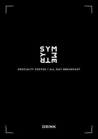 Brown and Beige Bordered Menu