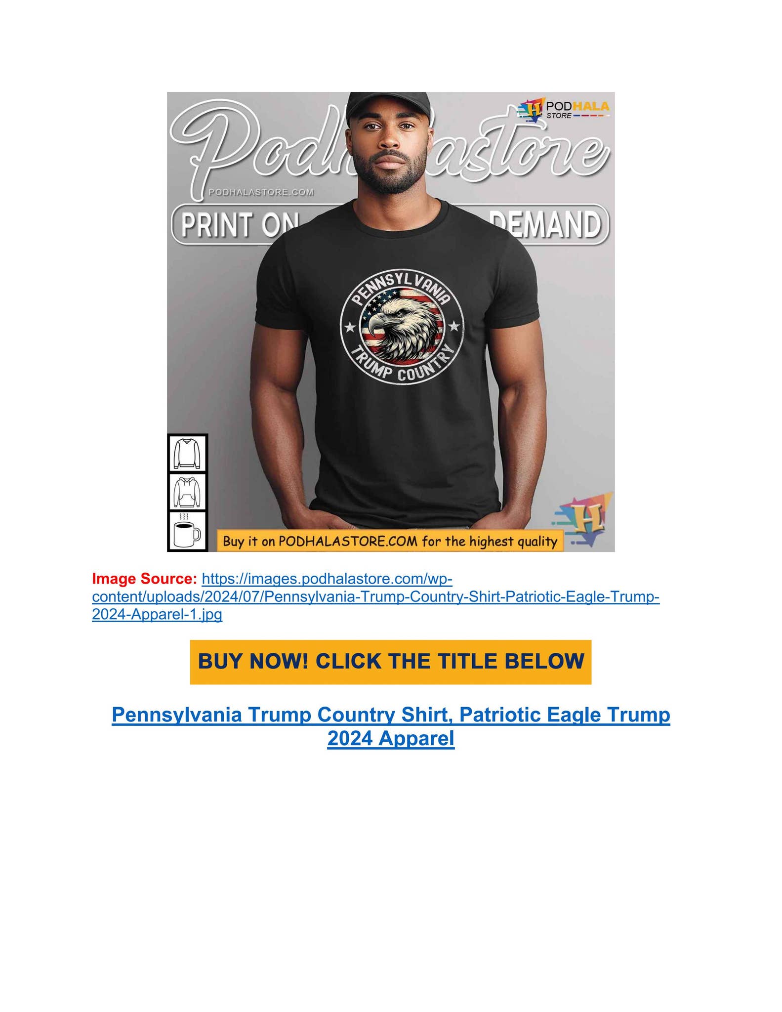 thumbnail image 2 of EL TRUMPO 2024 - Para Presidente T-Shirt – Patriotic Spanish Tee For Men – MAGA USA 2 of 4