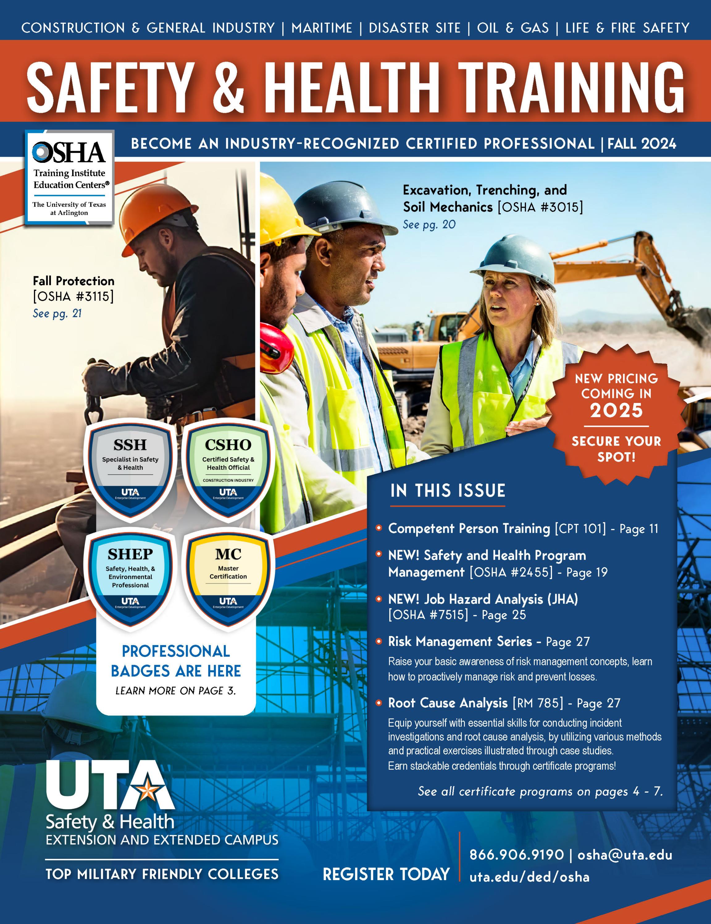 Uta Safety Courses - x40gubz