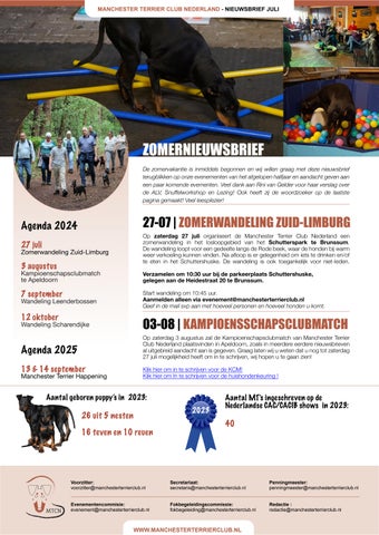 MTCN - Nieuwsbrief juli 2024