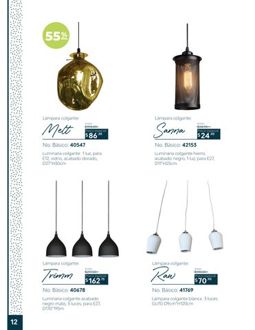 Jennifer Martinez 灯饰目录 · Mid year SALE - Luminare 第 12 页