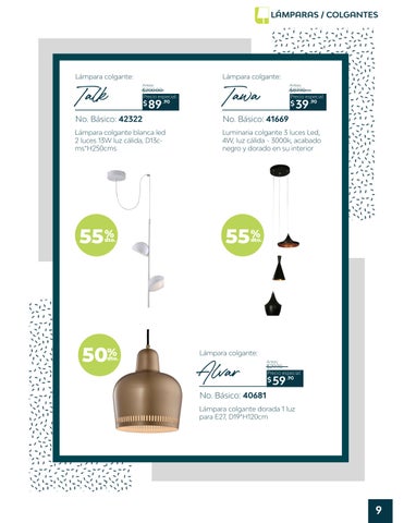 Jennifer Martinez 灯饰目录 · Mid year SALE - Luminare 第 9 页