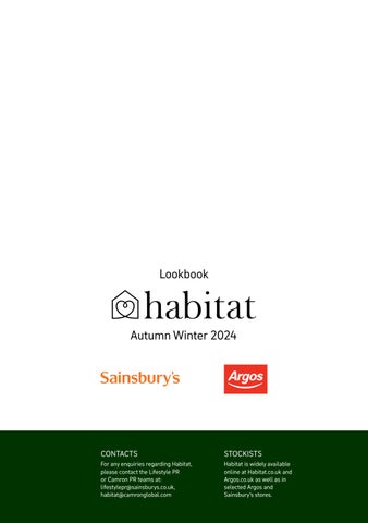 Habitat 秋季 冬季 2024 家具型录 第 13 页
