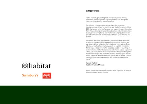 Habitat 秋季 冬季 2024 家具型录 第 2 页