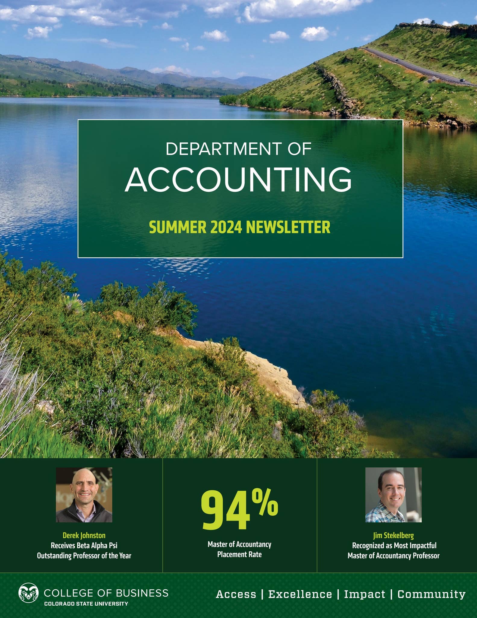CSU Department of Accounting Newsletter 2024 by CSU College of Business ...