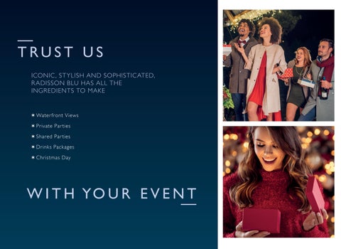 Radisson Blu 酒店 , Liverpool - Festive Event 家具手册 2024 第 5 页